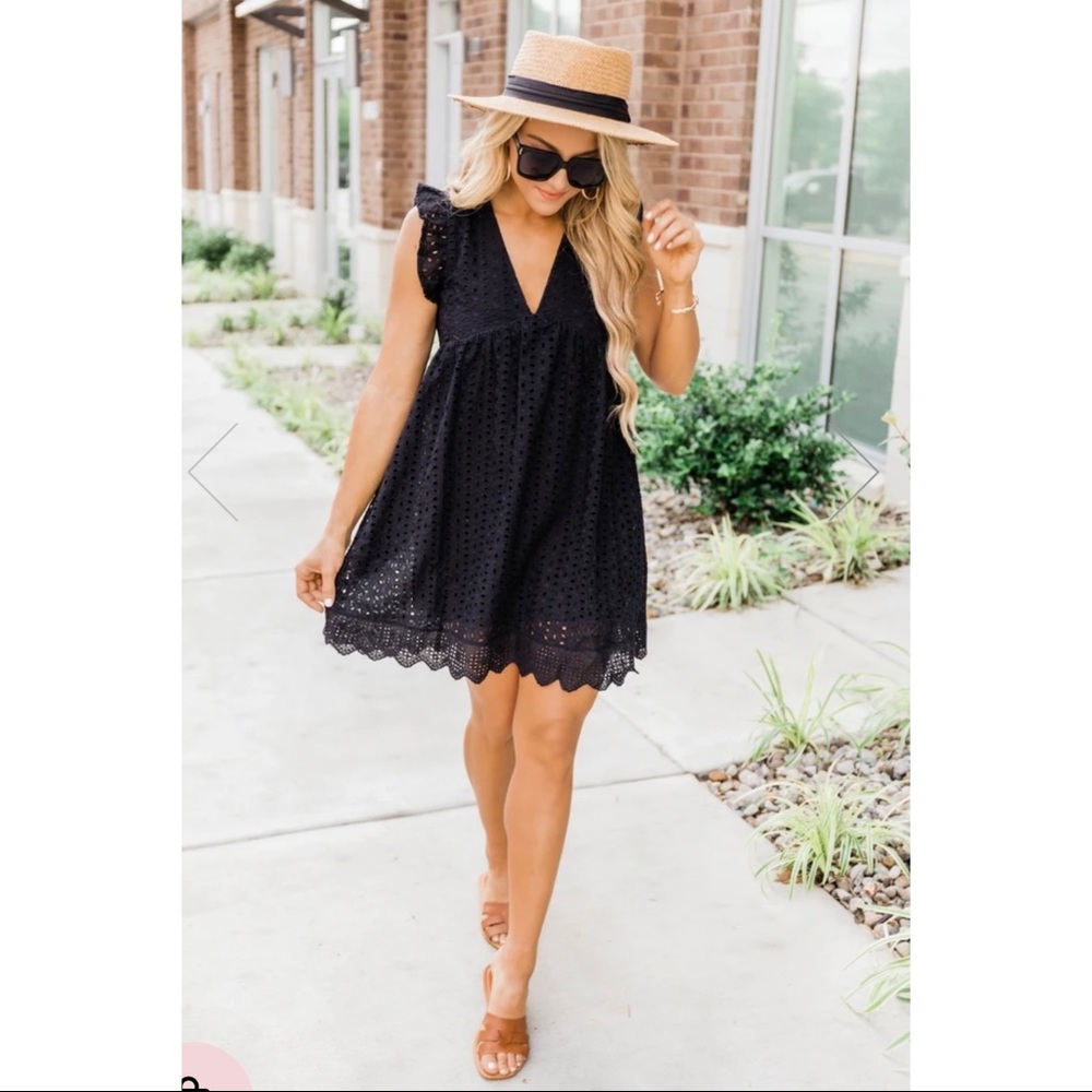 Black Lace Romper